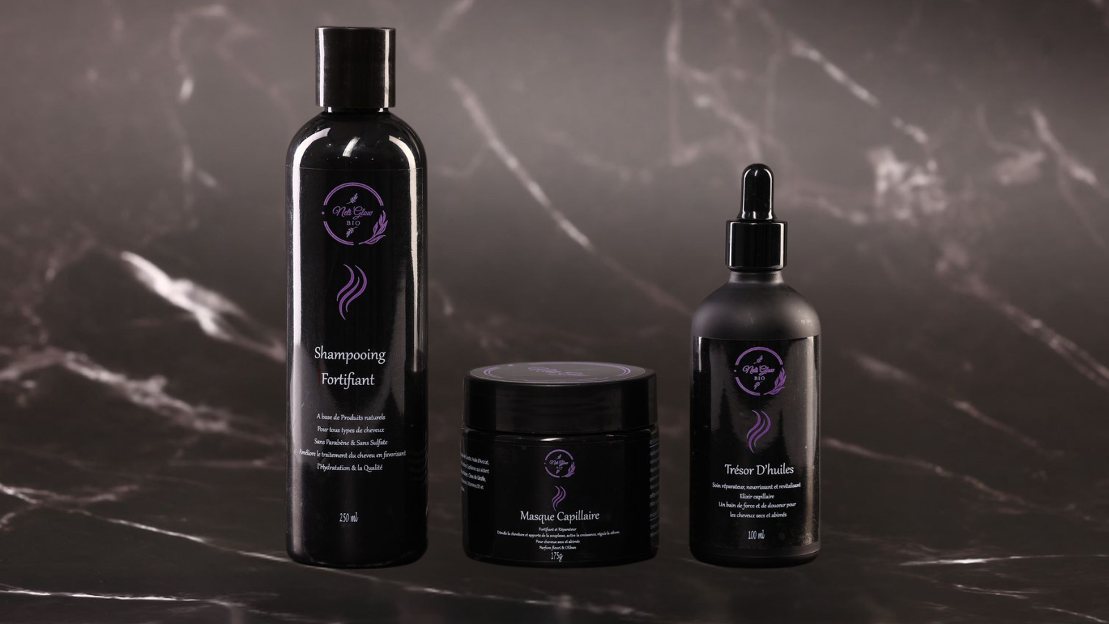 Ultimate Hair Care & Growth Pack – Sidr Shampoo + Repairing Mask + Trésor d’Huile